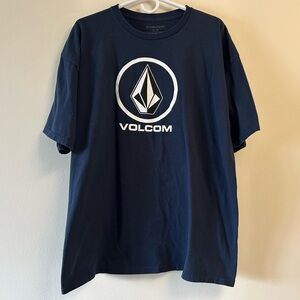 VOLCOM Navy Blue Graphic T-Shirt